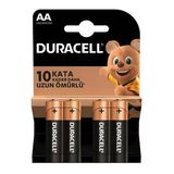 Duracell Alkalin Pil Aa 4'' Lü Paket - 5000394076952