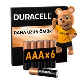DURACELL BASIC AAA Alkalin İnce Kalem Pil (6’lı paket) – 1,5V