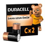 DURACELL BASIC Alkalin C Pil (2’li Paket) – 1,5V