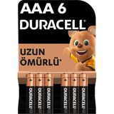 Duracell Basic Ince Kalem Pil 6'lı Aaa (3 Adet)