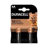 Duracell Basic Kalem Pil 2li Aa - 2'li