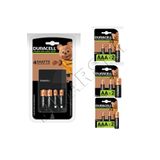 Duracell Cef 14 Pil Şarj Cihazı 4 Adet 750 Mah Aaa 4 Adet 1300 Mah Aa 2 Adet 900 Mah Aaa Şarjlı Piller