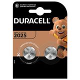 Duracell CR 2025 2'li 3V Düğme Pil