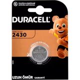 Duracell Cr 2430 Düğme Pil 3V Tek Kullanımlık Uzun Ömürlü 1'li Yüksek Performanslı