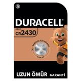 Duracell CR 2430 Lityum Düğme Piller (1’li Paket) 3V (CR2430)