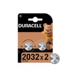 Duracell CR2032 3V 2'li Lityum Düğme Pil