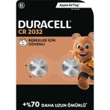 Duracell CR2032 Lityum Düğme Piller 3V - 2 Adet