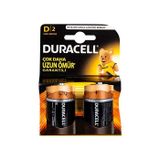 Duracell D2 Büyük Boy Pil 2’li