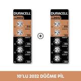 Duracell DL/CR 2032 3 V Lityum Pil 5 x 2'li