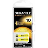 Duracell Düğme Pil 10 Tek Kullanımlık 1.45 V Kolay Kullanım İçin Tasarlandı Uzun Ömürlü Enerji - 10'lu