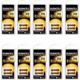 Duracell Duracel Activair 312 Numara Kulaklık Pili 60'lı & 10 Paket -Toplam 60 Adet Pil