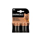 Duracell DXT DURACELL LR6 MN1500 AA 1.5 VOLT ALKALİN KALEM PİL (4LÜ PAKET FİYATI)