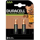 Duracell Hr03/dc2400 Aaa İnce 2li 750 Mah Şarjlı Pil-92020