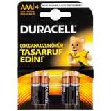 Duracell Ince Kalem Pıl (Aaa) 4 Lu (75062657)