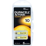 Duracell Işitme Cihazı Kulak Pili 6 Adet 10 - 10'li Paket