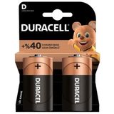 Duracell LR-20 2'li D Büyük Boy Pil