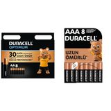 Duracell LR03-MN2400 8’li + LR6-MN1500 8'li Paket Pil