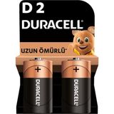 Duracell LR20 Pil 2'li Kart D Büyük - 10'li Paket