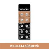 Duracell Lr44 Alkalin Özel Pil 10'Lu