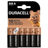 Duracell MN1500 6'lı AA Alkalin Kalem Pil