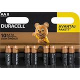 Duracell MN1500 8'li AA Alkalin Kalem Pil