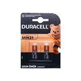 Duracell MN21 2'li Alkaline Pil Uzun Ömürlü 12 Volt Cihazlar İçin Uygun