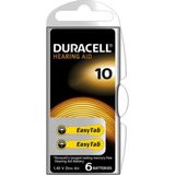 Duracell No:10 6 Lı Kulaklık-Işitme Cihazı Pili - 1 Adet