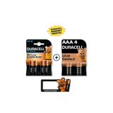 Duracell Optimum AA Alkalin Kalem Pil 4’lü paket + AAA Alkalin İnce Kalem Pil 4'lü Paket