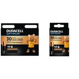 Duracell Optimum AA Alkalin Kalem Piller, 1,5 V LR6/MN1500, 8’li Paket + Duracell Optimum AA Alkalin Kalem Piller, 1,5 V LR6/MN1500, 6’lı Paket