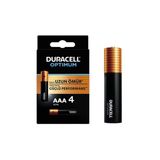 Duracell Optimum Aaa Alkalin Pil 1,5 V Lr03 Mn2400 4 Adet Paket