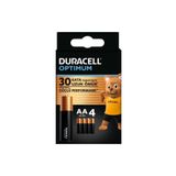 Duracell Optimum Alkalin AA Kalem Piller 4 adet