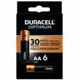 Duracell Optimum Kalın Kalem 6'lı AA Pil