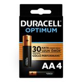 Duracell Optimum MX1500 AA 4'lü Alkalin Pil
