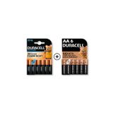 Duracell Optimum MX1500 AA 4'lü + MX2400 AAA 4'lü Alkalin Piller