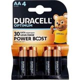 Duracell Optimum Power Boost 4'lü Aa Kalem Pil