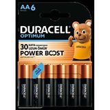 Duracell Optimum Power Boost 6'lı Aa Kalem Pil