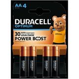 Duracell Optimum Powerboost AA Kalem Pil 4'lü 4 ADET
