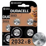 Duracell Özel 2032 3V 8’li Lityum Düğme Pil