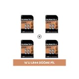 Duracell Özel Lr44 Alkalin Düğme Pil 1,5V 76A/A76/V13ga 16'Lı Paket