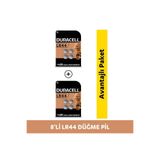 Duracell Özel Lr44 Alkalin Düğme Pil 1,5V 76A/A76/V13ga 8'Li Paket