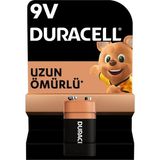 Duracell Pil 9VOLT Tekli - 10'li Paket