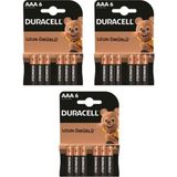 Duracell Pil Basic Aaa Alkalin Ince Kalem 6'lı 3 Paket