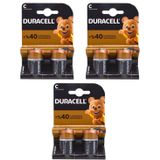Duracell Pil Basic C Boy 2'li 3 Paket