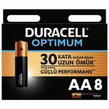 Duracell Pil Optımum 8 Li Aa Kalem