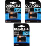 Duracell Pil Ultra Lityum Pil 2cr5 / 245 6 Volt 3 Paket
