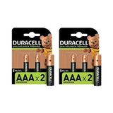 Duracell Şarj Edilebilir AAA Piller 900 mAh 2'li Uzun Ömürlü ve Güvenilir Enerji Sağlar