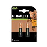 Duracell Şarjlı Pil 2xAAA 750 Mah x2 Adet