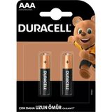 Duracell Simply Alkalin Aaa 1.5 V 2'li Blister İnce Kalem Pil