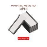 DURAK REKLAM Mıknatıslı raf etiketi