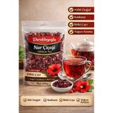 durakbeyoğlu 200 gr Hibiskus Çayı / Nar Çiçeği / Hibiscus / Bamya Çiçeği - Katkısız & Doğal